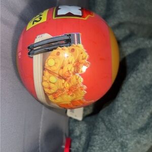 Surprise Toy Ball with Red and Yellow Design